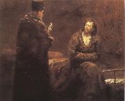 Ilya Repin Reject penance Spain oil painting artist